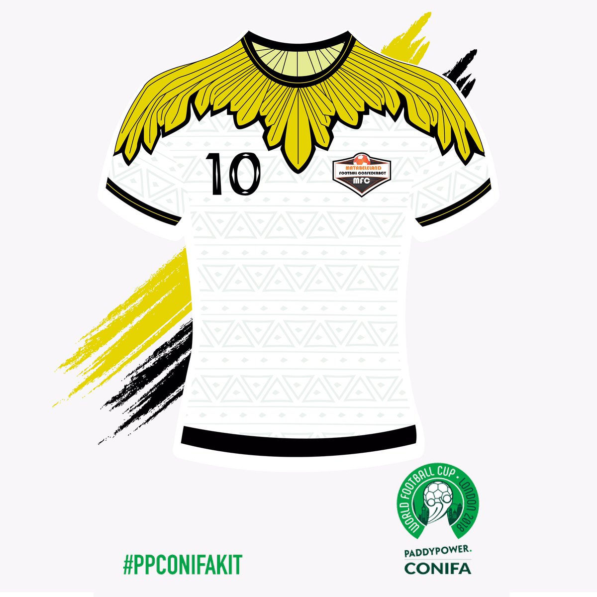 robdunn87's tweet image. An eagle-inspired entry into the @paddypower competition to design the @MatabelFootball shirt for the @CONIFAOfficial World Cup 🦅 #PPConifaKit