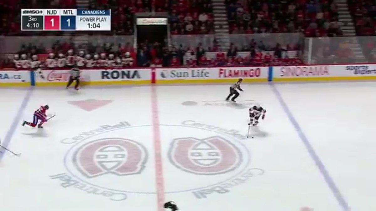 JesseSpectorIs's tweet photo. Best part of the Taylor Hall goal last night is the entire Devils bench standing up because they know what's about to happen. https://t.co/kUQ7kEhKxL