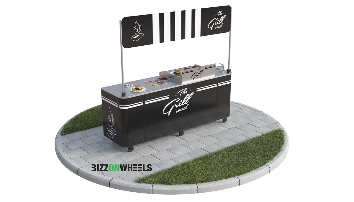 BizzOnWheels's tweet photo. The #EasterBunny dropped by and he brought:
✅ more cooking space ✅more storage ✅more customers. Meet the all new Grill Food Stand, coming soon on https://t.co/RlBtWYGVNw ⤵️ 😊

#foodstand #grillstand #foodtruckers #streetfood #HappyEaster #LetsGetGrilling https://t.co/R2kXwtRN0o