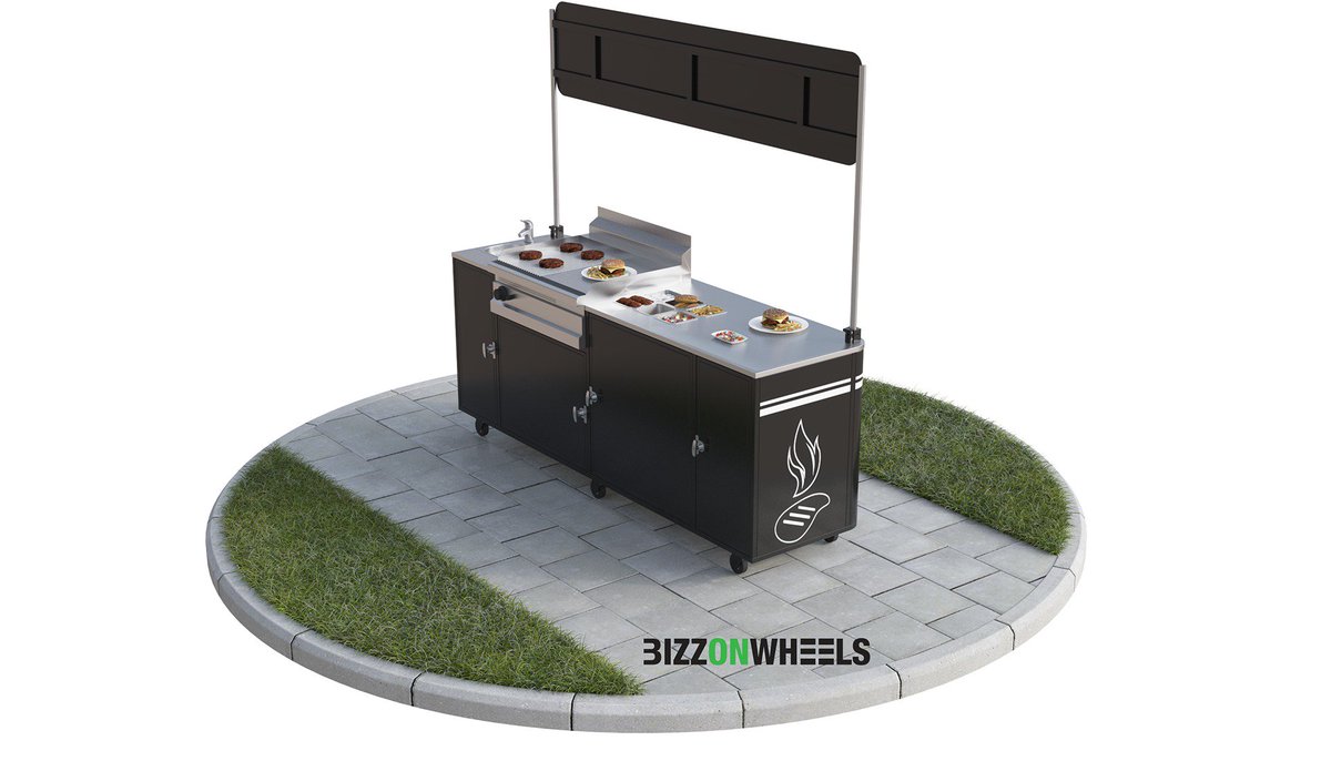 BizzOnWheels's tweet photo. The #EasterBunny dropped by and he brought:
✅ more cooking space ✅more storage ✅more customers. Meet the all new Grill Food Stand, coming soon on https://t.co/RlBtWYGVNw ⤵️ 😊

#foodstand #grillstand #foodtruckers #streetfood #HappyEaster #LetsGetGrilling https://t.co/R2kXwtRN0o