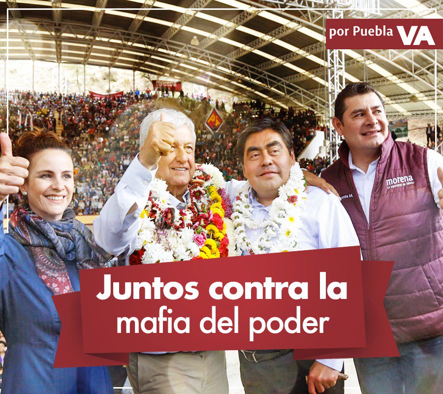 MBarbosaMX's tweet photo. Los invito a escuchar y compartir las propuestas de nuestros candidatos al Senado @Nancydelasa y @armentaconmigo. Con el liderazgo de @lopezobrador_ #JuntosHaremosHistoria #MorenaVa https://t.co/a1f8WomGSL