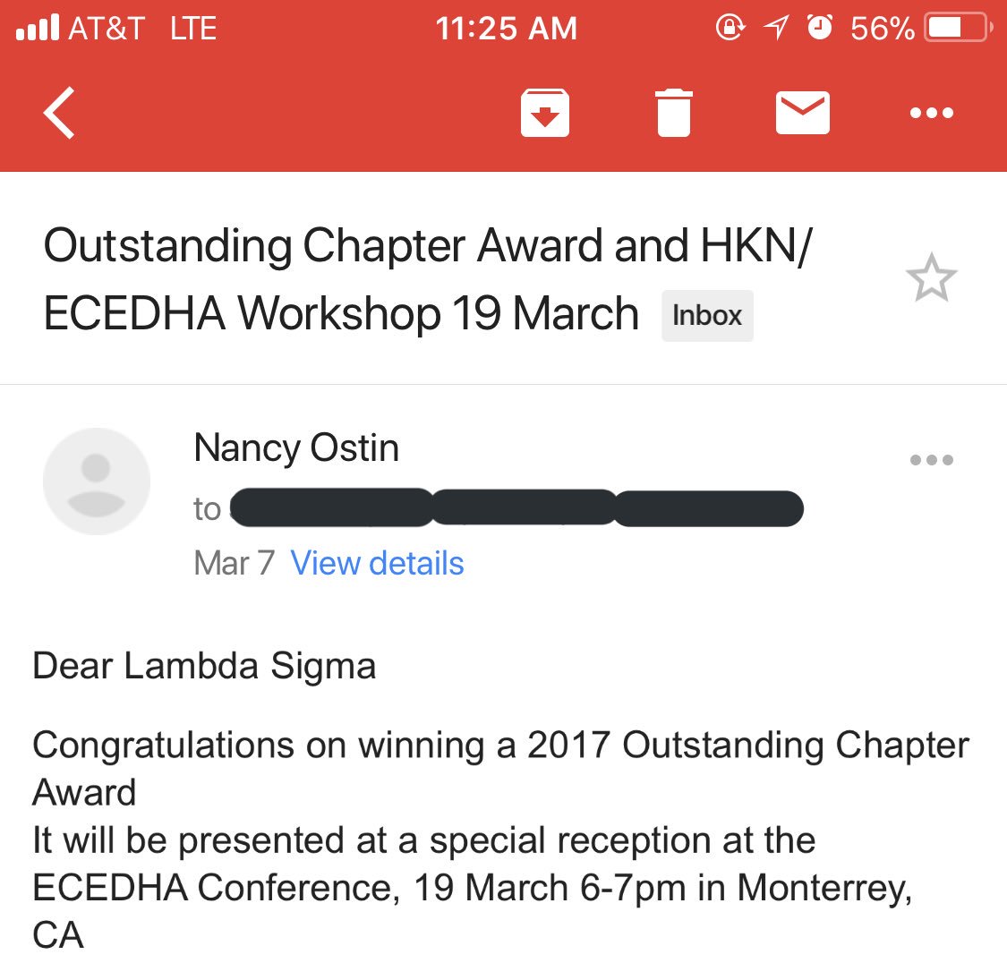 IngridxLiao's tweet image. Yay team!!! Wish I could(have) be(en) there to accept the award.  #lambdasigma