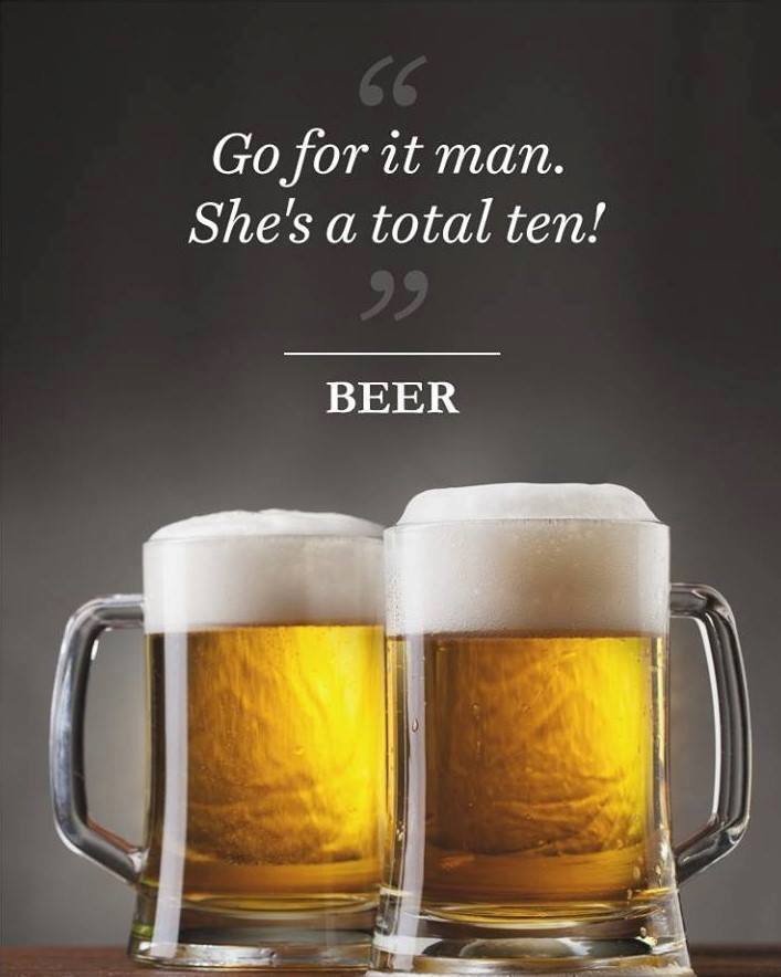 There's nothing like a bit of dutch courage from beer - the best wingman a guy can have! #lilyginsloves #beer #dutchcourage #wingman #cheltenham