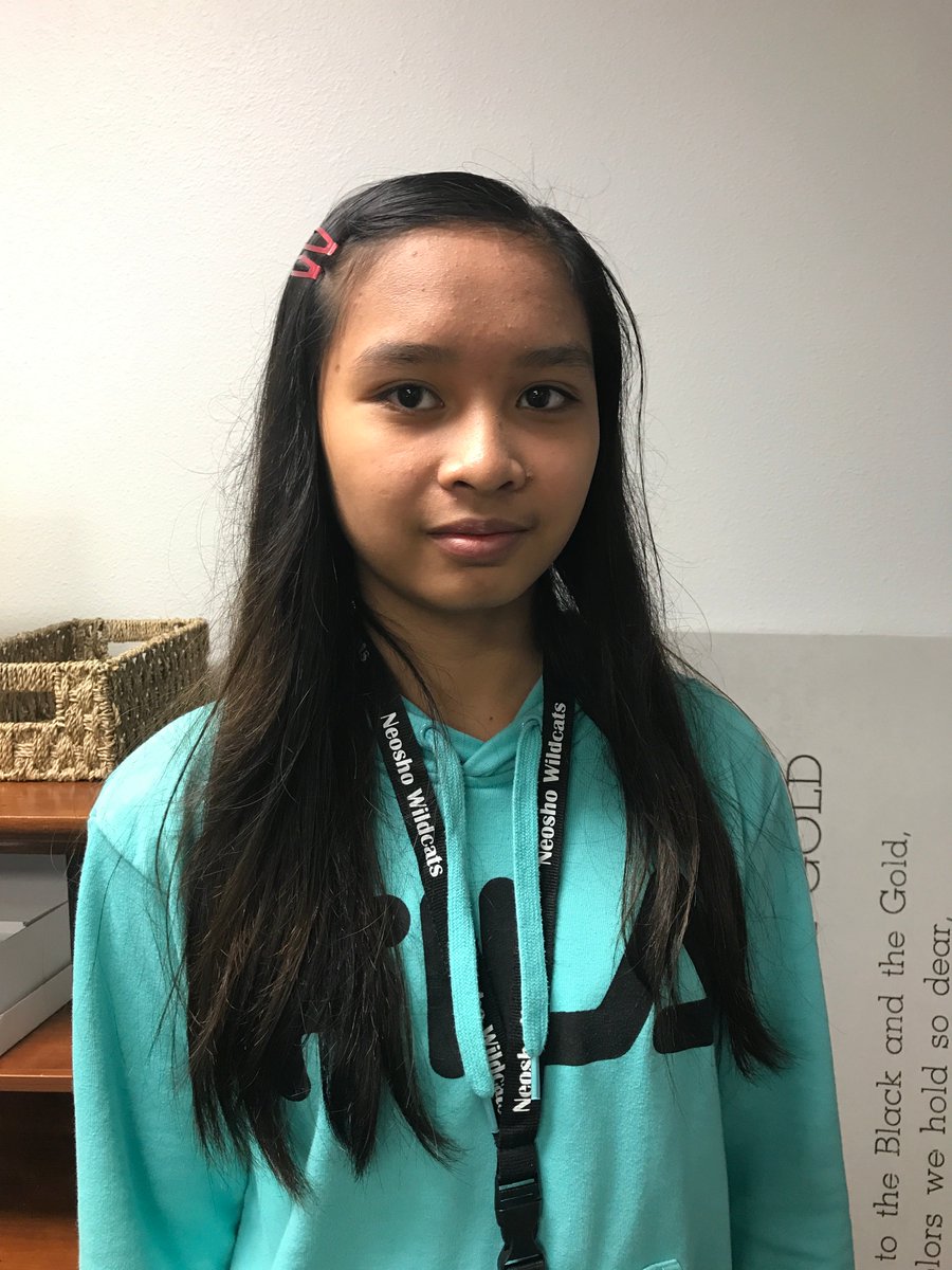 NeoshoHS's tweet photo. Congratulations to our March Students of the Month! Senior, Ashley Talley; Junior, Adriana Matul-Lopez; Sophomore, Trenton Lumpkins; and Freshman, Haidee DeVera. Way to go, Wildcats! #neoshopride #wildcatnation https://t.co/wHf4VskKcr