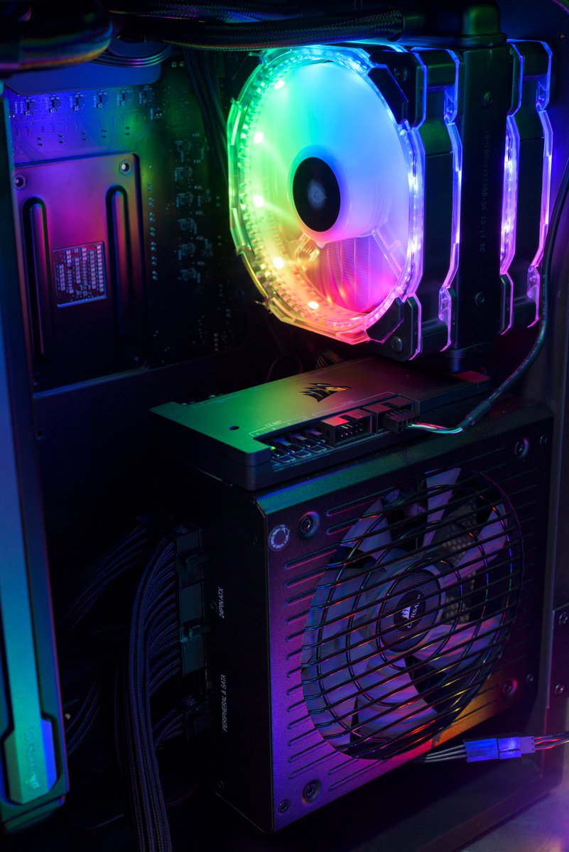 CORSAIR's tweet photo. Take a look at this incredibly unique scratch build featuring an open steel case. We are impressed! 

Build by: Eric M. of ADM Metal

See the build progress: https://t.co/Bq7rAyt422 https://t.co/4tXctO3inl