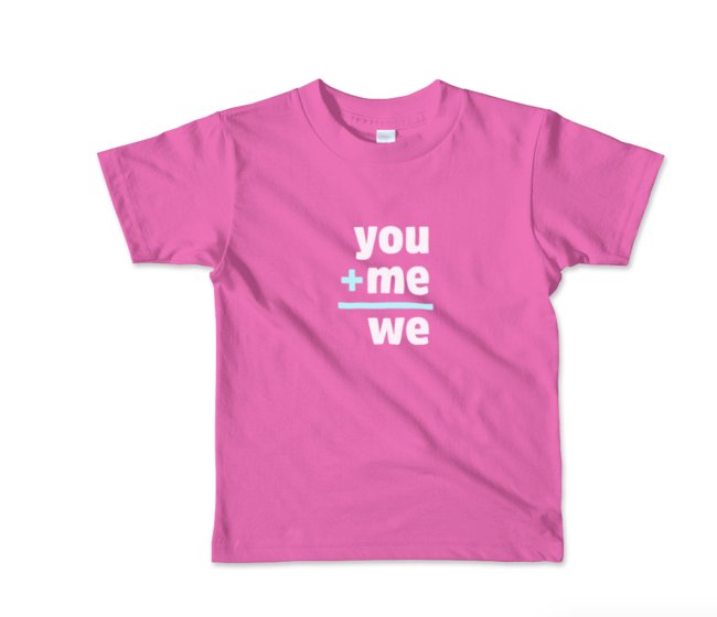 Sometimes it takes a lot more than just you or me. But together we can do amazing things.  **New shirt up in the shop**