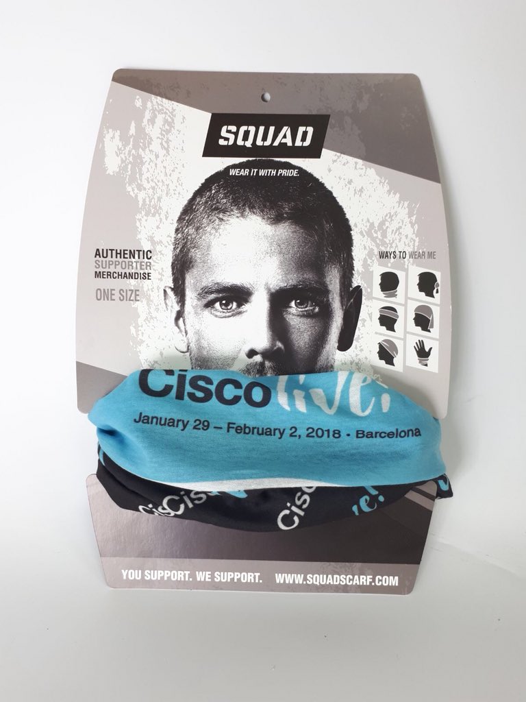pauquinn's tweet photo. @CiscoUKI Best corporate giveaway ever according to our customers who attended TNI events in Scotland @markmcritchie unbelievable we stil need them in April  @tgribben 😄 anyway check out 4 use cases @mmccargo @squadscarf who looks the best  ????  @colletteolly  who wins ? https://t.co/81bcFhK20O