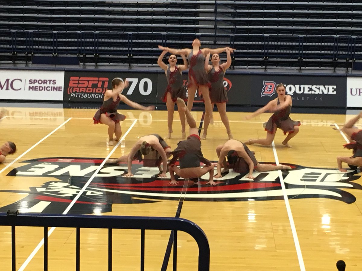 CoachCherieLea's tweet photo. Very proud of our @DUQDance team on being the first team to compete on the collegiate national level in Duquesne history. Wish you all much success in Daytona, FL. https://t.co/cIj0KoFipL