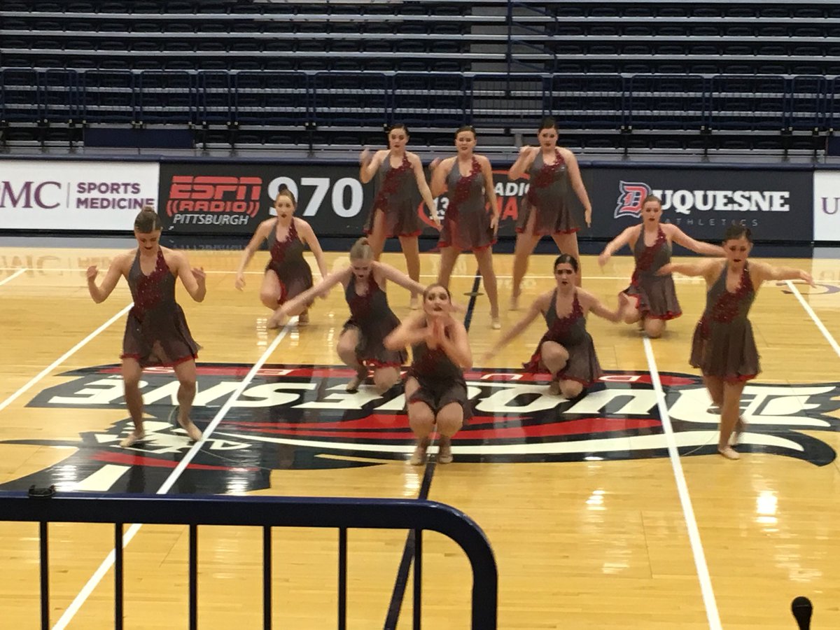 CoachCherieLea's tweet photo. Very proud of our @DUQDance team on being the first team to compete on the collegiate national level in Duquesne history. Wish you all much success in Daytona, FL. https://t.co/cIj0KoFipL
