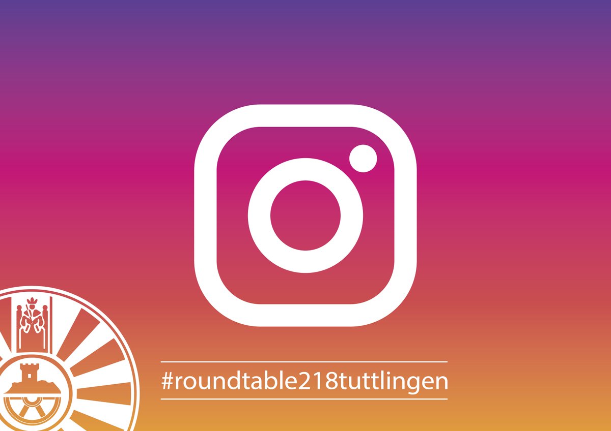 Follow us on instagram.

#roundtable218tuttlingen