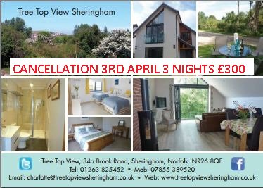 please RT #cancellation #self catering #accommodation sleeping 4 in #sheringham #north #norfolk 3rd #april 3 nights £300 that £25 per person. see our reviews. money will go to person who booked this holiday andnow  in hospital. <a href="/visitsheringham/">VisitSheringham</a> <a href="/vstnorthnorfolk/">Visit North Norfolk</a> <a href="/ExperSheringham/">ExperienceSheringham</a>