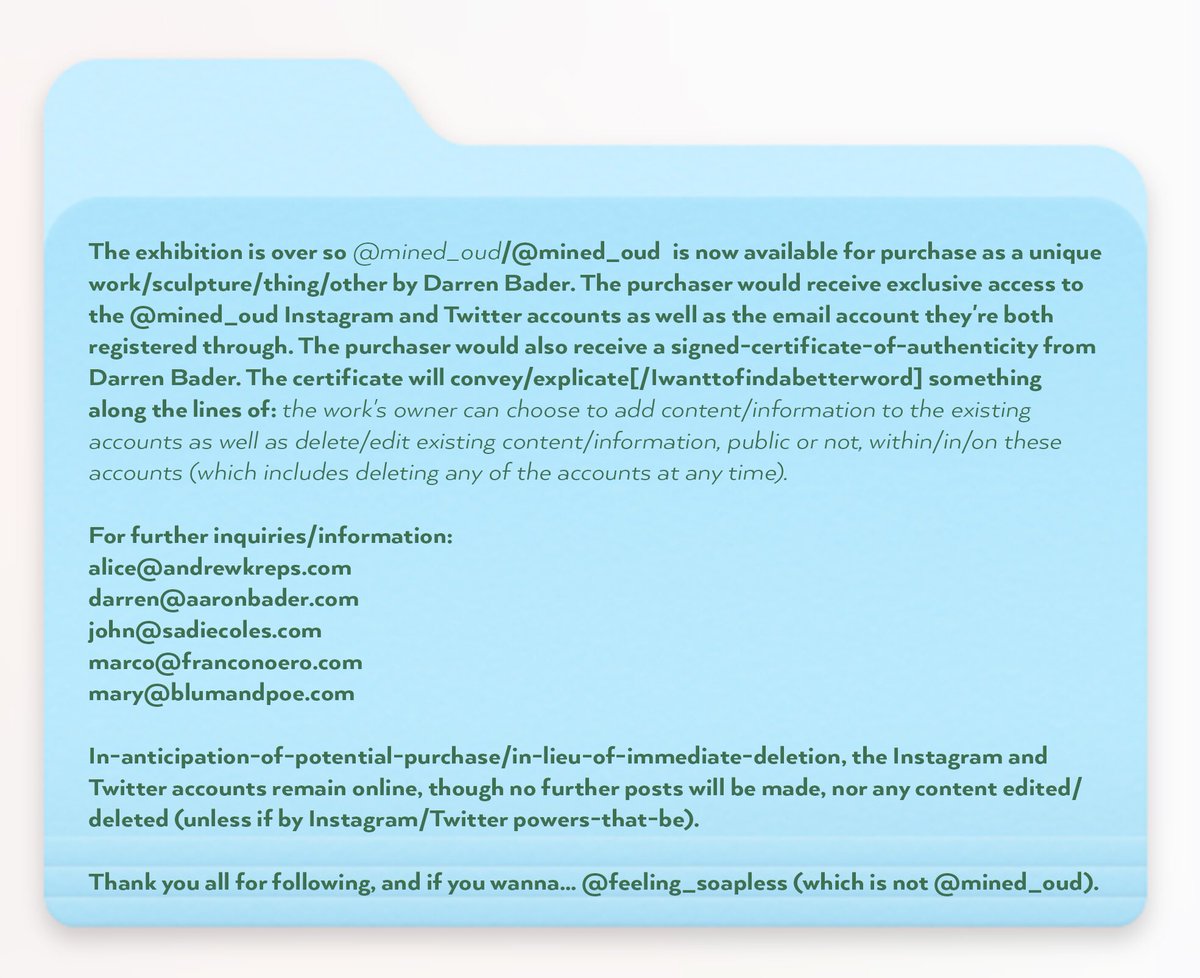 Mined Oud tweet media