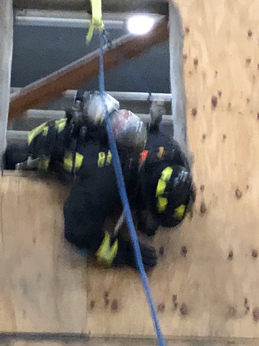 Members spent the day performing initial qualification and annual re-qualification evolutions with the @Petzl bail out kits.  Special thank you to @AlexandriaVAFD for the use of their training academy. #regionalpartners