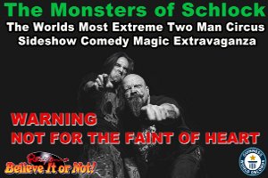 Monsters of Schlock will at the Civic on April 21. Get your tickets now! Warning!! Not for the faint of heart, Under 17 accompanied by adult. civiccenter.com