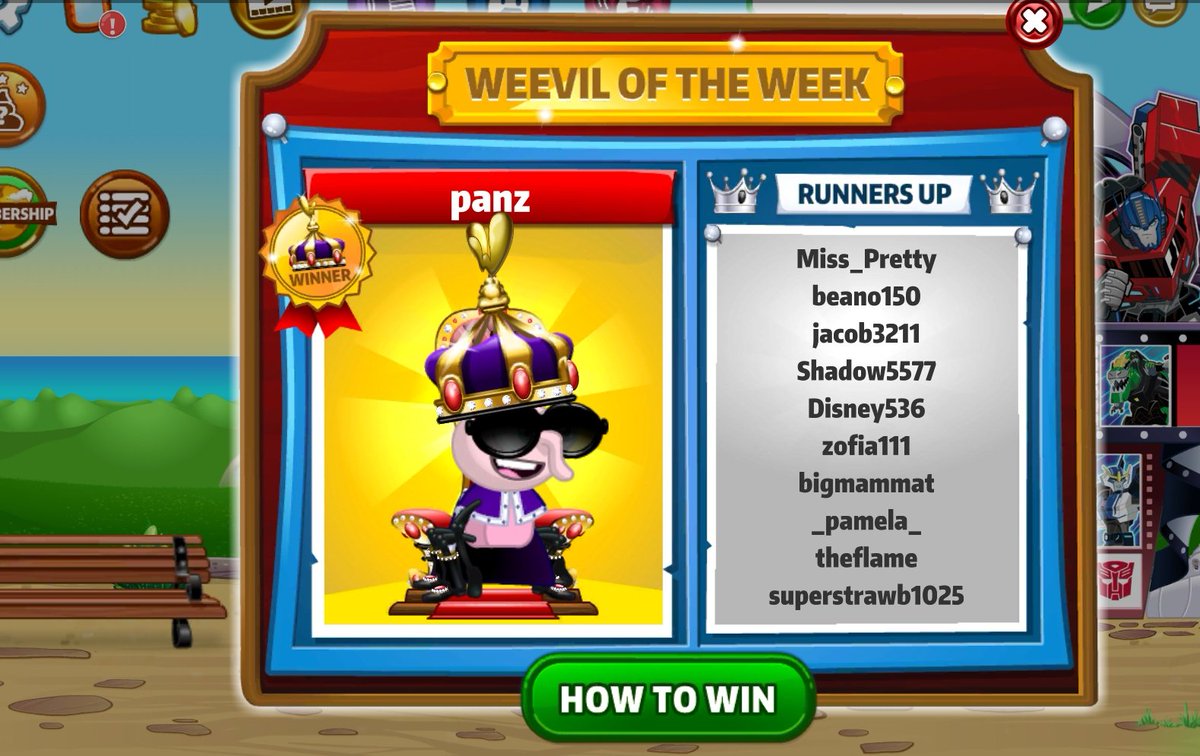 WeevilPost's tweet photo. This week's Weevil of the week and runners up one of them being our Site Editor @beano160 and one of our readers @Shadow5577_BW! Well done everyone, enjoy your week of Weevily royalty! ���� @Bin_Weevils #WeevilWorld https://t.co/bUmTKzOdeK
