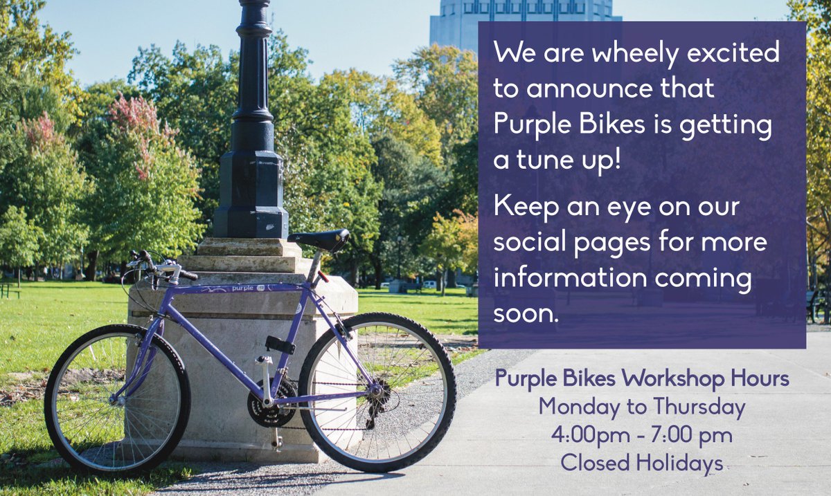 Purple Bikes tweet media