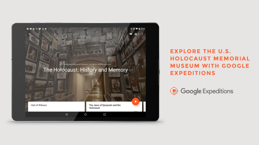 Image result for google expeditions holocaust museum