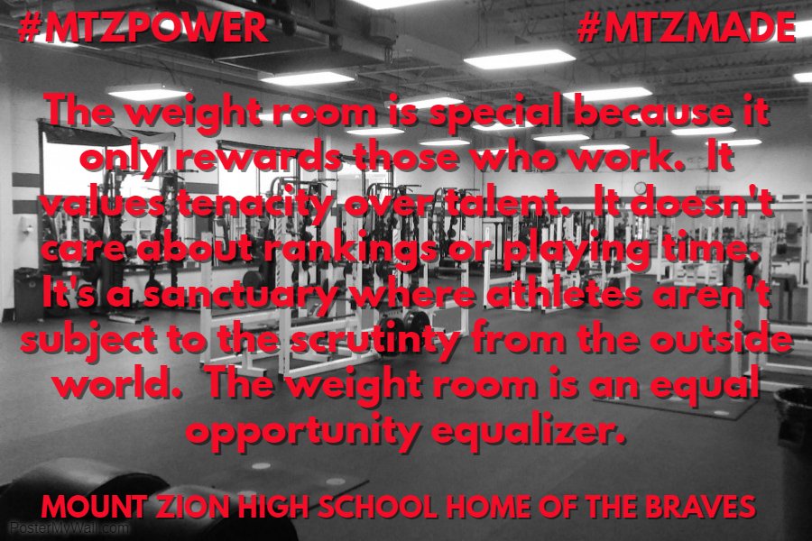 MTZ_POWER's tweet photo. Do you seize every opportunity you can in the weight room to become a better player, athlete, teammate, and trustworthy member of the team?  #mtzmade #mtzpower #bestisthestandard https://t.co/1o969S5HZ1