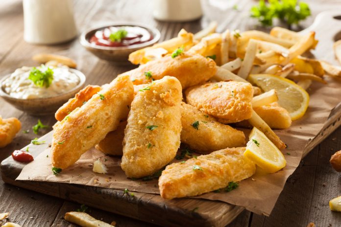 CocinayVino's tweet image. Fish and chips, deliciosa mezcla de frituras ow.ly/BdXS30jh3lY