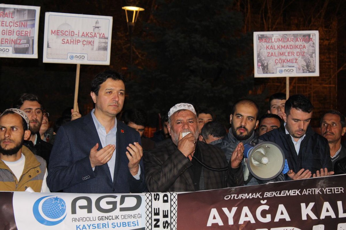 Filistin’e Destek Basın Açıklaması | Bürüngüz Camii