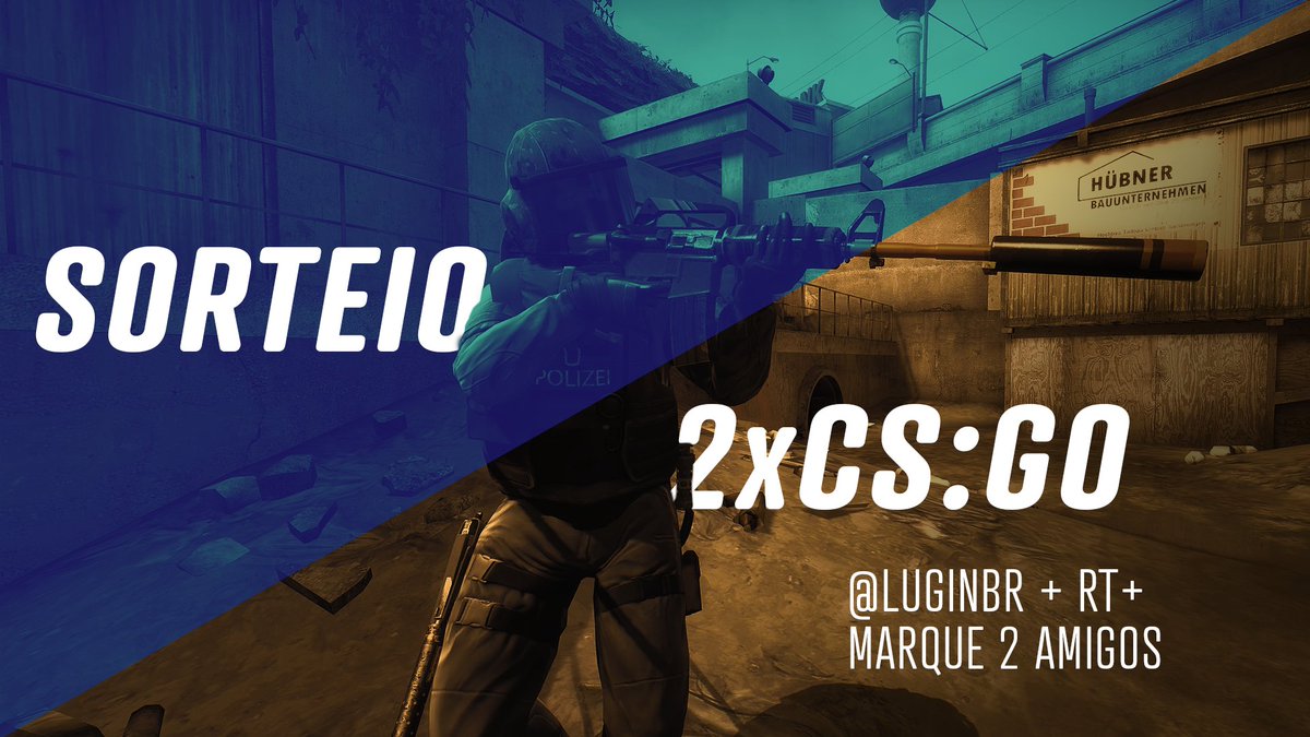LuginBr's tweet photo. SORTEIO 2 KEYS CSGO

😄 2 ganhadores

Como participar.
▶ RT
▶ Marcar 2 amigos 
▶ Me seguir @LuginBr 

🤞🏽 Depois é só cruzar os dedos. https://t.co/hCcDyakdPS