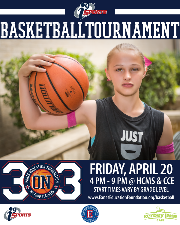 WeFundTeachers's tweet photo. Form your team and register for the Eanes Education Foundation 3-on-3 Basketball Tournament on Friday, April 20th.
#ShootHoops #FundTeachers
Register: https://t.co/GSigDxJVEK

Presented by i9 Sports and sponsored by Kerbey Lane Cafe. https://t.co/lfhKHkRSsa