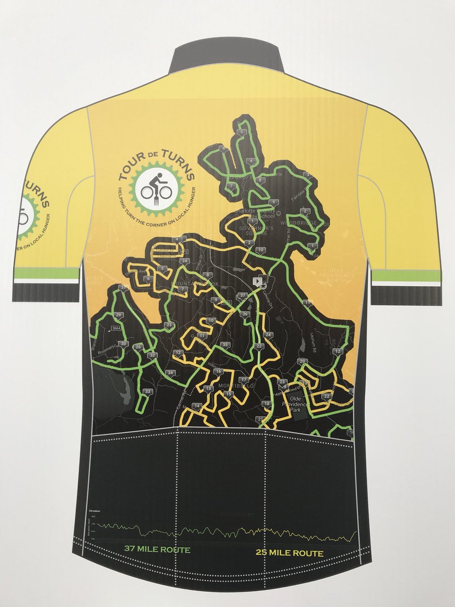 TourDeTurns's tweet photo. The 2018 @TourDeTurns jersey is here and it’s awesome! Register today for Tour de Turns August 25 at https://t.co/YFcMrBtSRj https://t.co/k5IALaneEg