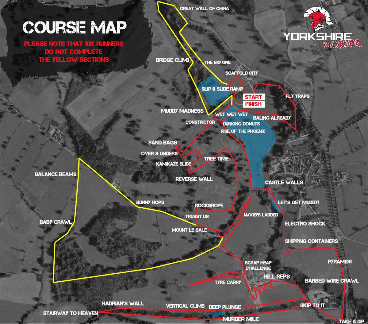 The time has now come to unleash April's course map and we are thrilled to say that the recent awful damp weather has made for an extra wet and muddy course - ENJOY!

Share with your comrades!