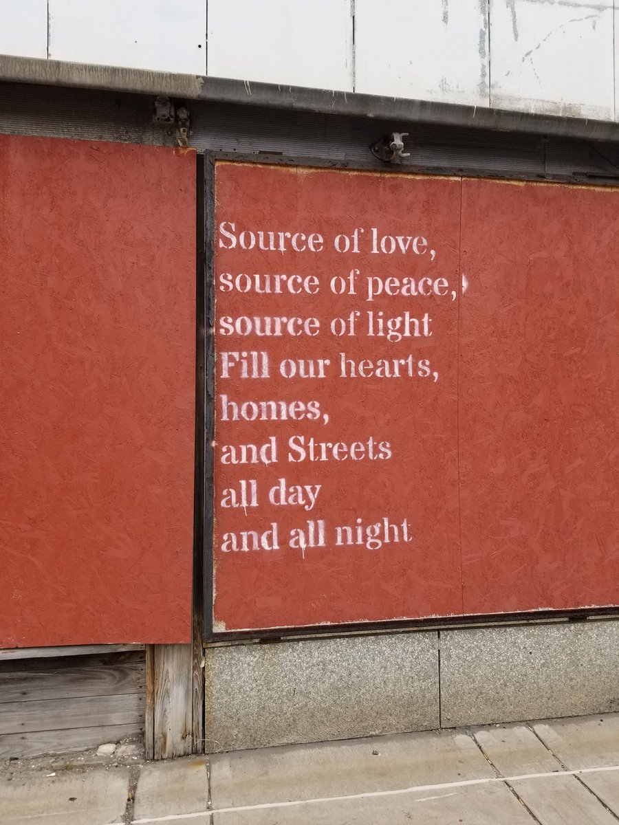 commiecap's tweet photo. @GaryAREA very happy that I finally got to see these pieces from the #garypoetryproject today. What they're doing is absolutely incredible. Art heals. https://t.co/vdoyFylmGa