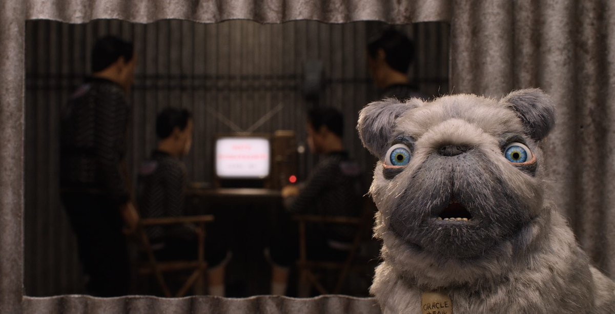 SylvieGarner's tweet photo. New Spirit Animal: Oracle in Isle of Dogs https://t.co/LpZNBZItHc