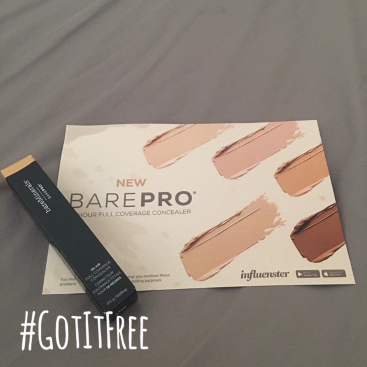 JohneshiaTaylor's tweet photo. @Influenster @bareMinerals #BAREPRO #Contest #Complimentary https://t.co/zzPB6CltvF