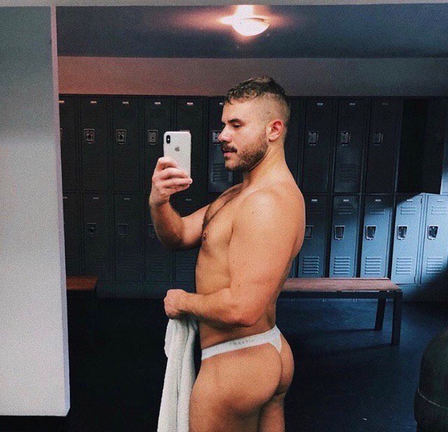 Thongerz2016's tweet photo. Happy #ManThongMonday which is also #EasterMonday! Wishing it was warmer! #ManThong #Thong https://t.co/ANIBDuJxg3