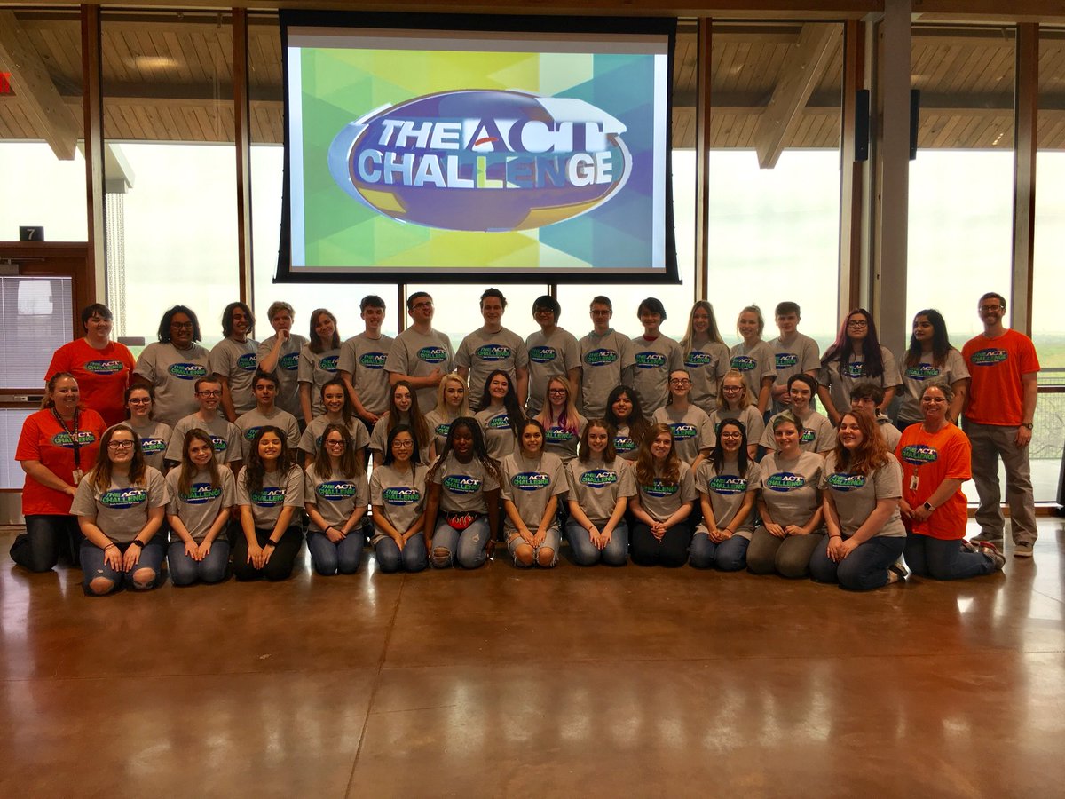 Kendra_Langston's tweet photo. We are so proud of our #ACTchallenge students - they exemplify why #SteeleRocks @JMSteeleAHS @CEOofLearning @thornell5 https://t.co/O8hPEY5Bf1