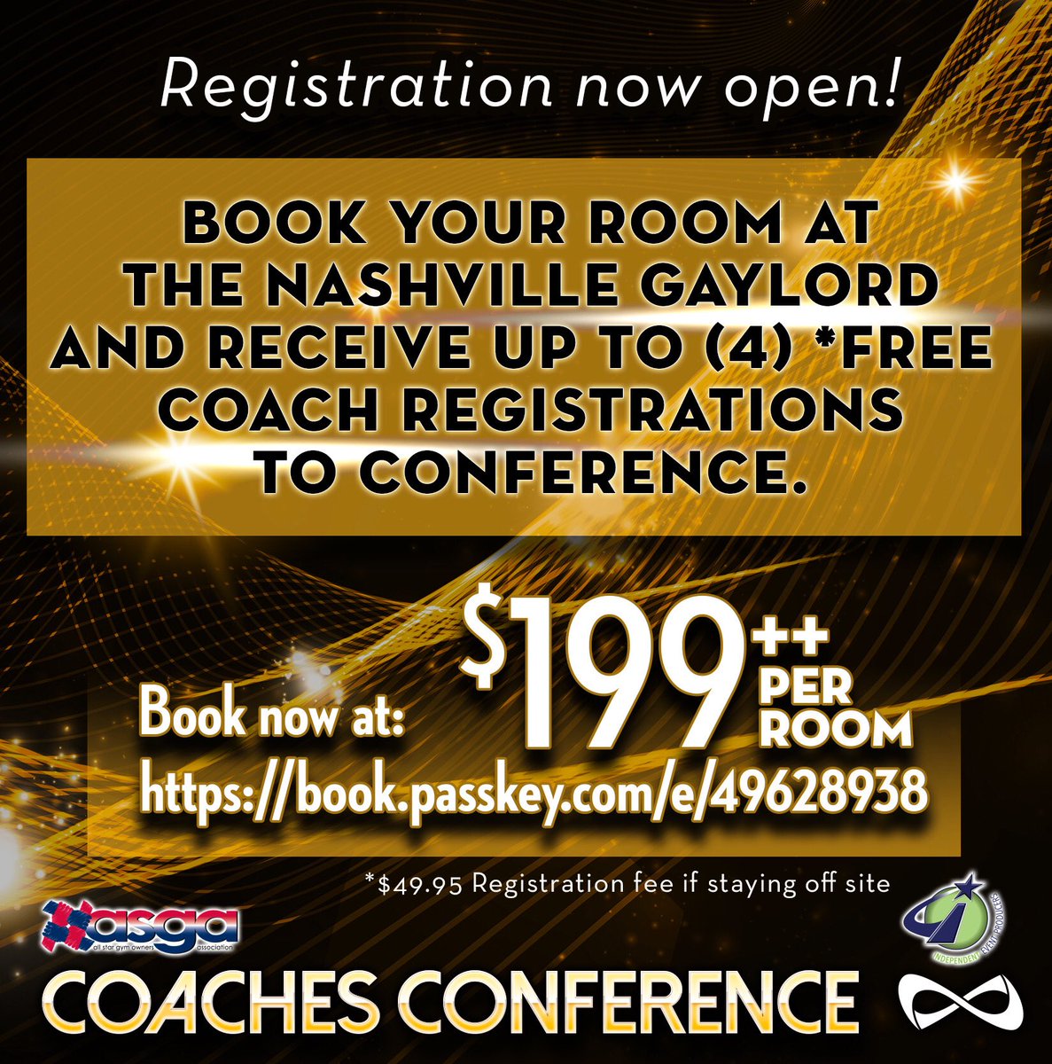 Nfinity's tweet photo. Free Coaches Conferences = 🤯 https://t.co/g4agABcEEm
