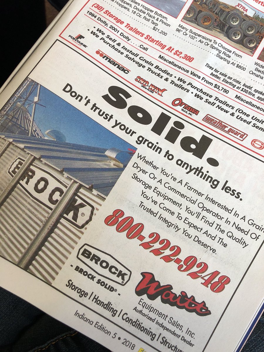 WaittSales's tweet photo. Our schedule is getting filled in!!! Call us today to get on this years schedule for  an update on your system or a whole new set up! #brock #bins #whywaitt #agriculture https://t.co/Oq0ozfYFZ1