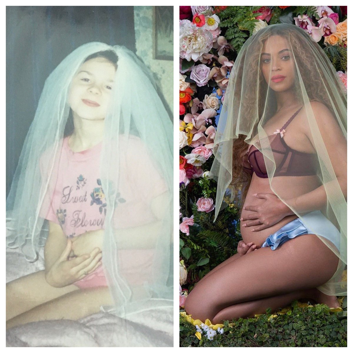 When I rocked this look before <a href="/Beyonce/">BEYONCÉ</a> stole it. #Beyonce