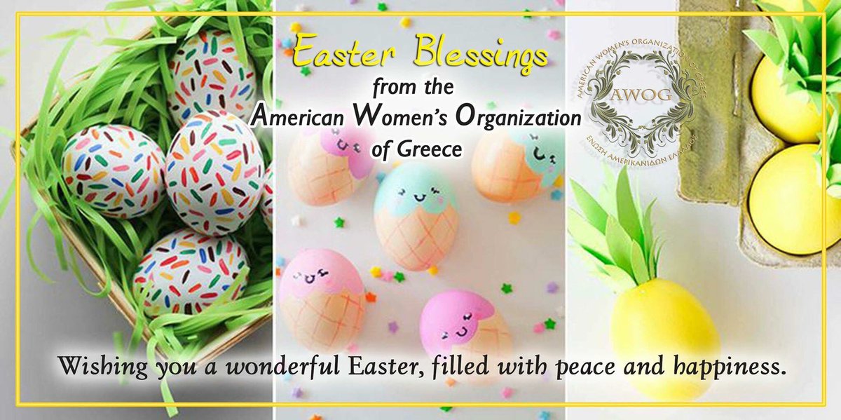 awogreece's tweet photo. #HappyEaster! #KaloPascha! https://t.co/HsCwU1e4GE