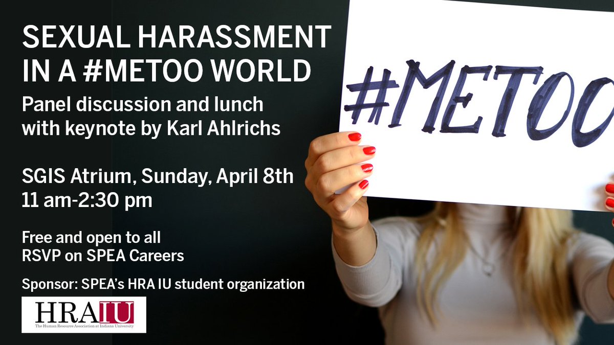 Interested in a career in HR? Learn more about a critical issue from top pros in the field. Free Sunday discussion and lunch. <a href="/hra_iu/">HRA- IU</a>