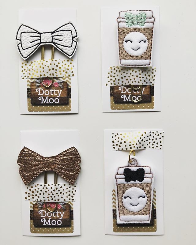 Gorgeous clips from @dottymooplanneruk , can you tell I love coffee? 🙈😂 #stationery #planneraddict #planner #paperclips #etsy #etsyshop #ukpa ift.tt/2GwJO3g