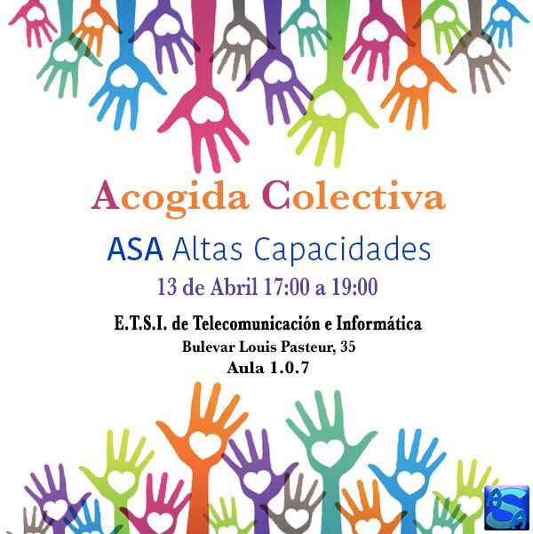 ASAMalaga's tweet photo. #Acogida Colectiva para #padres y #madres con #hijos con #AltasCapacidades #sobredotación #talentosimple #talentocomplejo #escueladepadres #escueladeprofes #veamoslasaltascapacidadesatiempo #detección #atención #NEAE #Educación #aceleración #flexibilización VEN A CONOCERNOS. https://t.co/I6r5tptd51