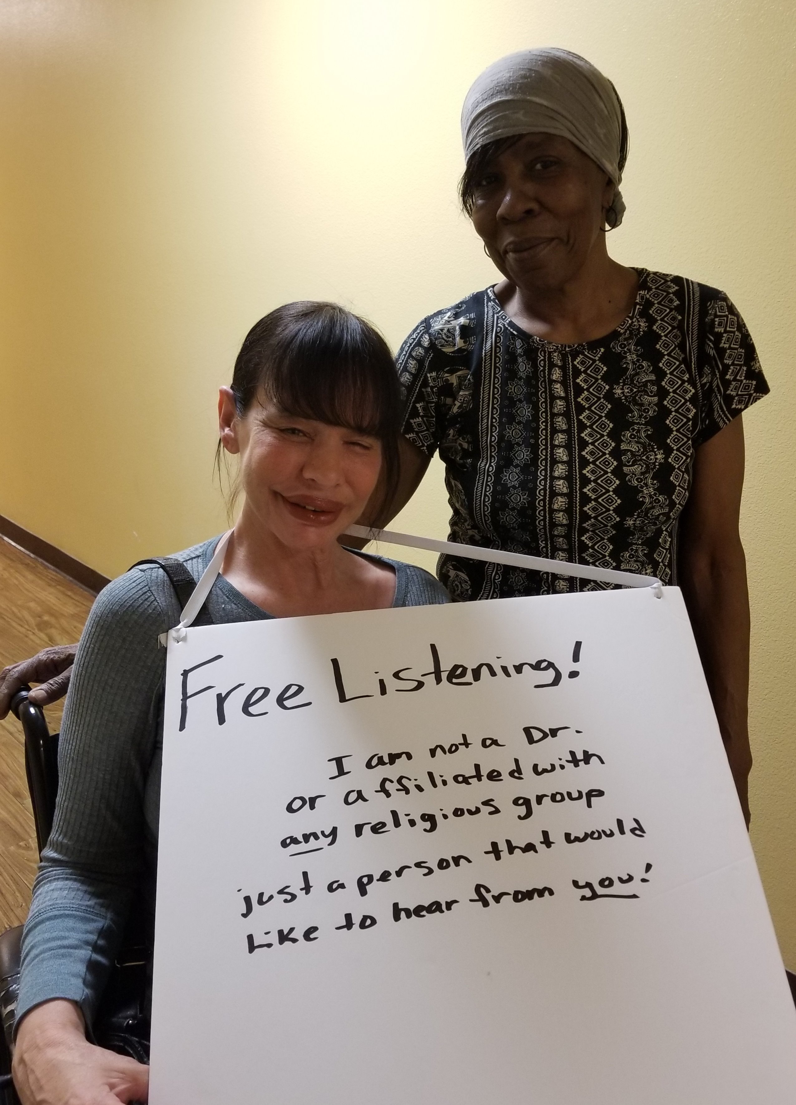 Dana Bentley on X: "Talking with my new friend Claretta! #freelistening  https://t.co/Zl9A47kGP3" / X