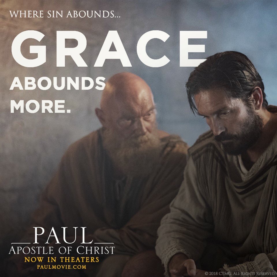 No one is beyond God’s grace—not even the chief of sinners. See PAUL, APOSTLE OF CHRIST in theaters today! #paulmovie #jimcaviezel #jamesfaulkner