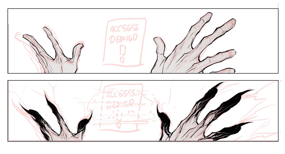 We don't need the light
We'll live on the dark side
#wip #radiuscomic2