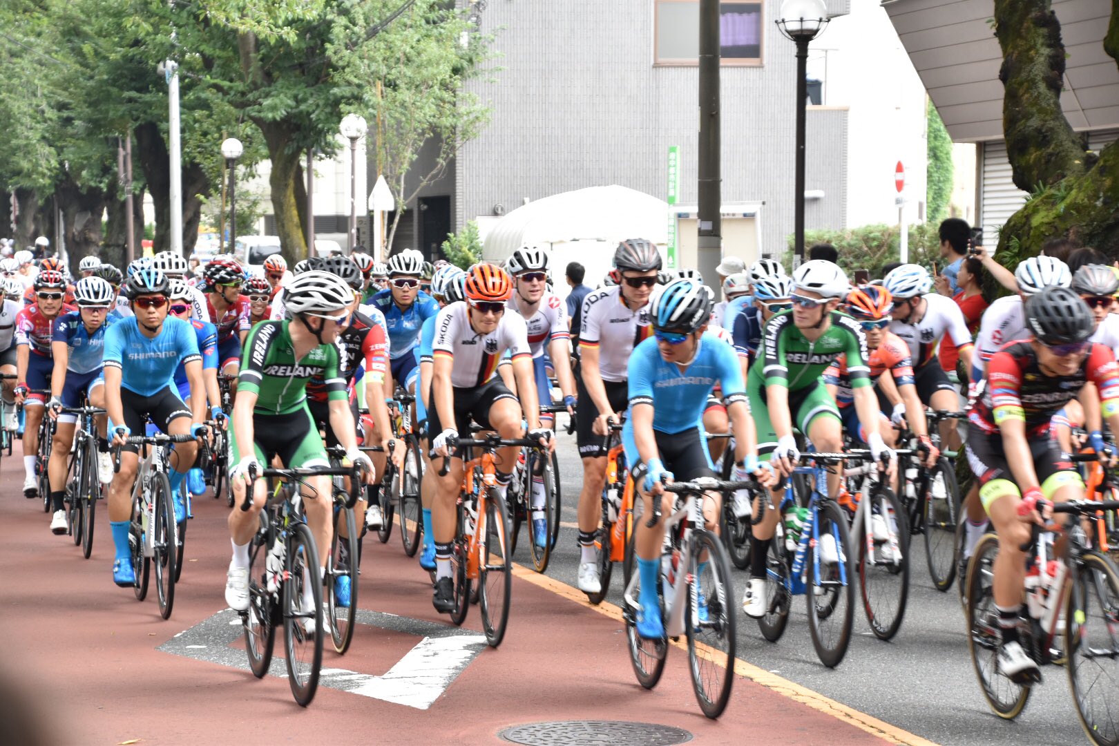 東京2020テストイベント現在地-自転車ロード