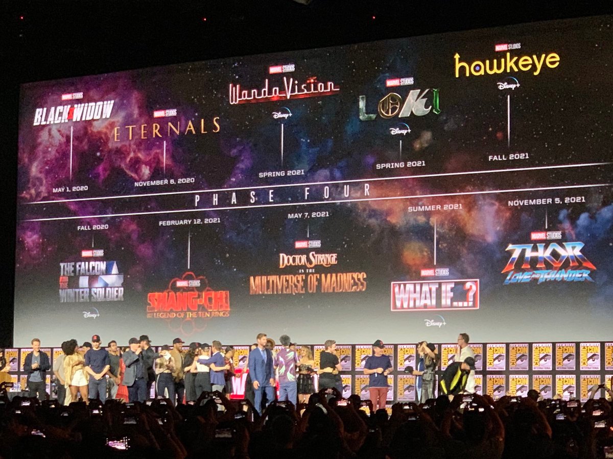 gknout's tweet image. Just posted my reaction video to all of Kevin Feige's #Phase4 #PhaseIV announcements for the #MCU #SDCC2019:   youtu.be/AcI0owoDrWE