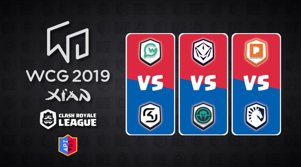 GRAN FINAL World Cyber Games @wcg2019xian  / CRL West vs. CRL Asia en VIVO YA ! youtube.com/watch?v=kAk_TB…

🇪🇸06:45 🇺🇸21:45(PST) 🇲🇽23:45
@gamewith_clry
 🆚 
<a href="/SKGaming/">SK Gaming</a>

Luego : 

<a href="/chaostheorysg/">Chaos Theory</a>
 🆚 
<a href="/Immortals/">Immortals</a>

En caso de ser necesario :

<a href="/PONOS_Athletes/">PONOSクラロワチーム</a>
 🆚 
<a href="/TeamLiquid/">Team Liquid</a> 

#VamosWest
