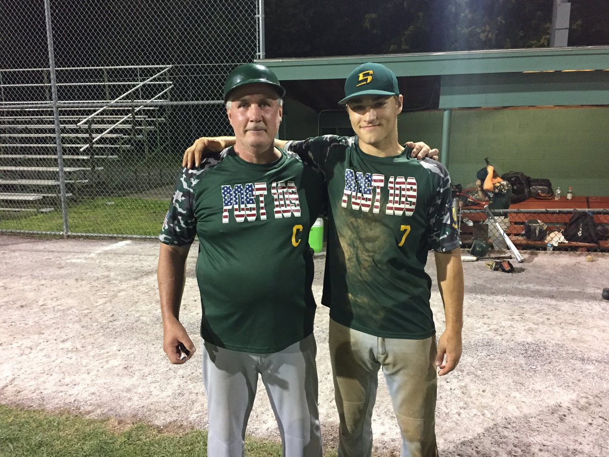 Tonight ended 6 years of <a href="/AmericanLegion/">The American Legion</a> baseball together for these two! Big Jim and <a href="/MickSullivan1/">Mick Sullivan Non League Banter !!</a>
