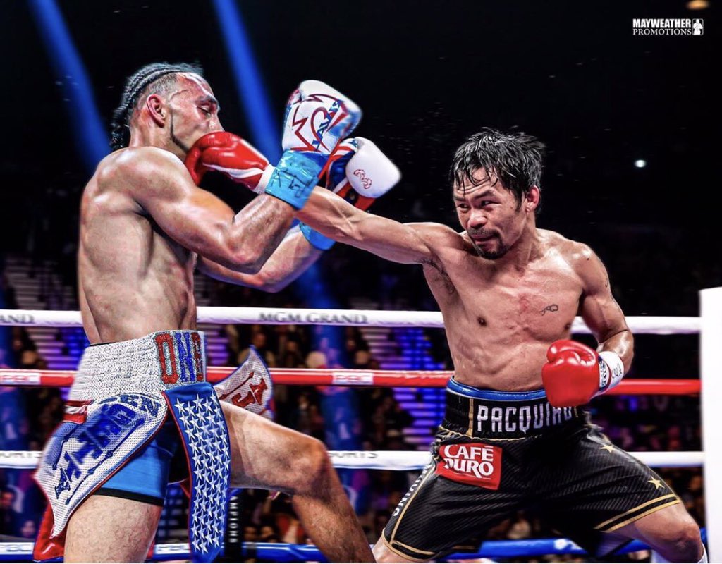Boxing: Manny Pacquiao Def. Keith Thurman By SD 114-113, 115-112, 115-112 Pac-Man And He’s The New WBA Welterweight Champion #PacquiaoThurman🥊 #ThurmanPacquiao🥊