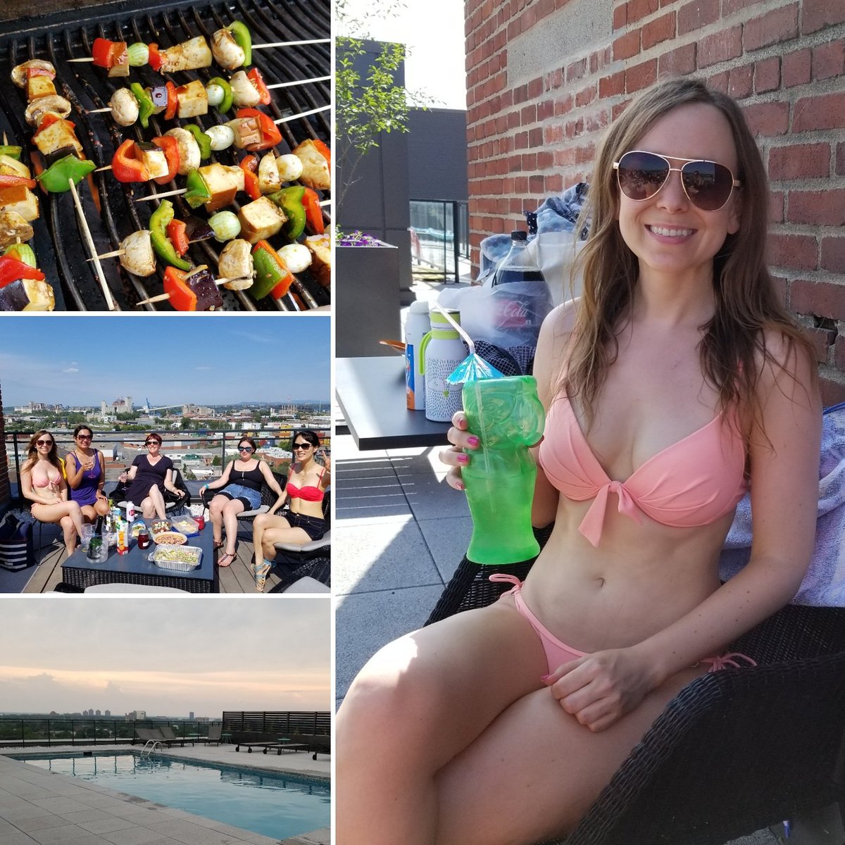 🌞👙 Had such a great day at a #poolparty! 💖🌞

#montreal #friends #bikini #summer #montrealgirls #rooftopterrace #bbq