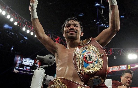 camilo_zamora's tweet photo. Manny Pacquiao con 40 años y 215 días se transformó en el 5to campeón del mundo más longevo en la historia del Boxeo. Hopkins (49), Foreman (45), Moore (44), Malinga (42) y Pacquiao (40) #Pacquiao #PacquiaoThurman https://t.co/HGynf6M9nk